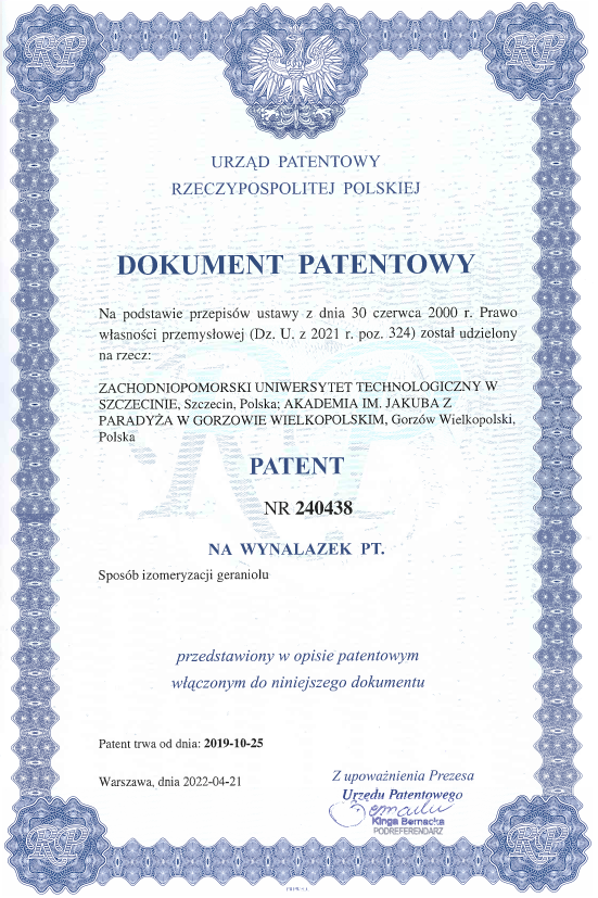 patent 41 19