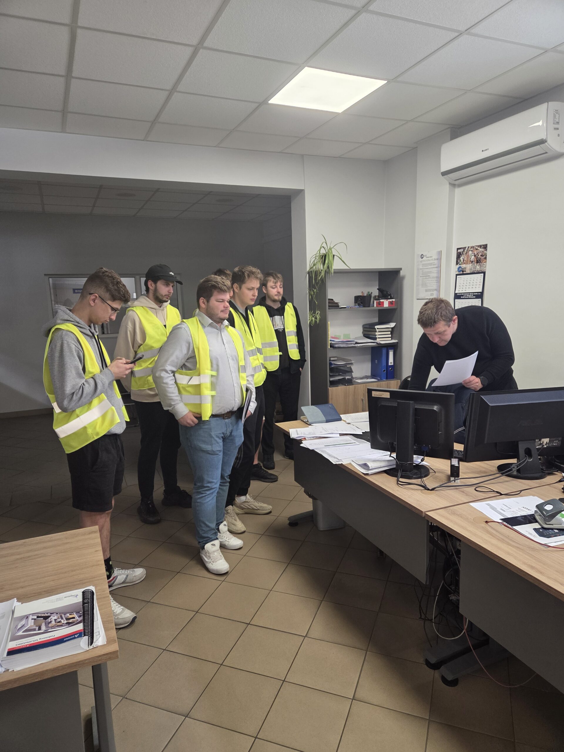 Wizyta studyjna studentów WT w Mestilu