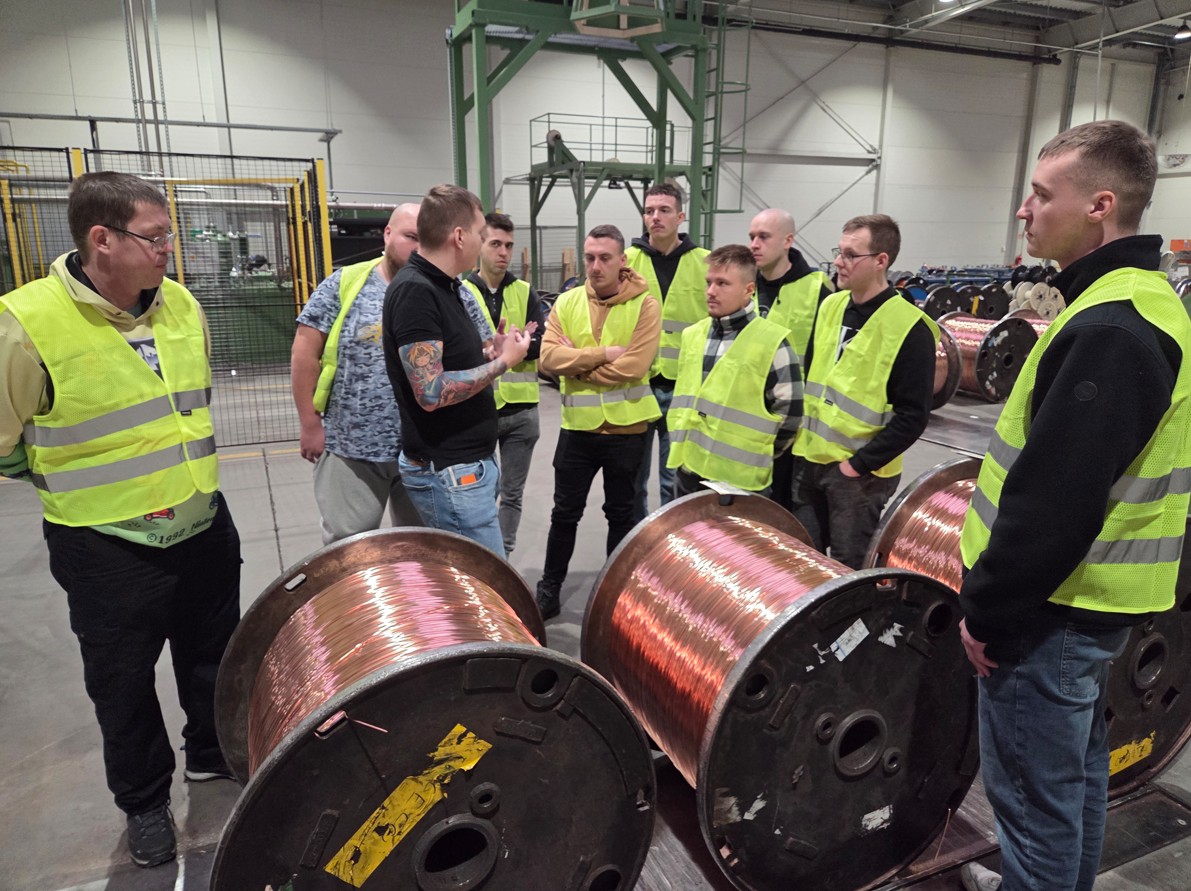 Relacja z&nbsp;wizyty studentów AJP w&nbsp;Sam Dong Europe  